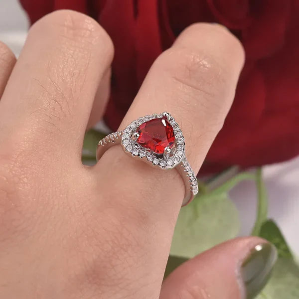 Anillo Corazon de Cristal - El símbolo perfecto de tu estilo y tu promesa
