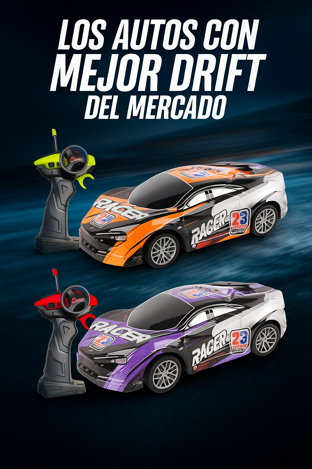 Set Racer Dual Drift – ¡Doble velocidad, doble diversión!