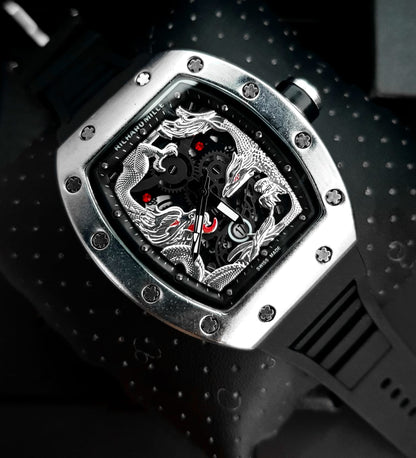 La excentricidad y elegancia en un reloj: Nuevo Richard Mille New Dragon.