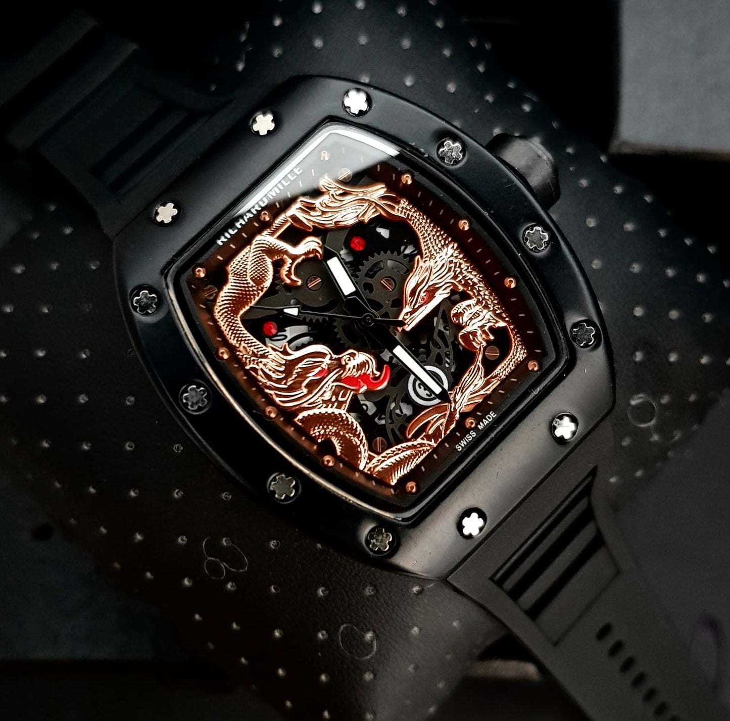 La excentricidad y elegancia en un reloj: Nuevo Richard Mille New Dragon.