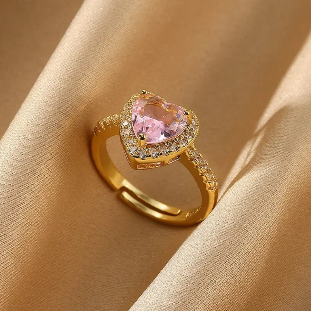 Anillo Corazon de Cristal - El símbolo perfecto de tu estilo y tu promesa