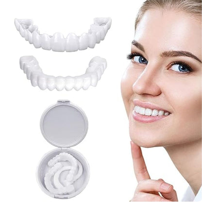 CARILLAS DENTALES REMOVIBLES | Para una sonrisa perfecta al instante, sin tratamientos.