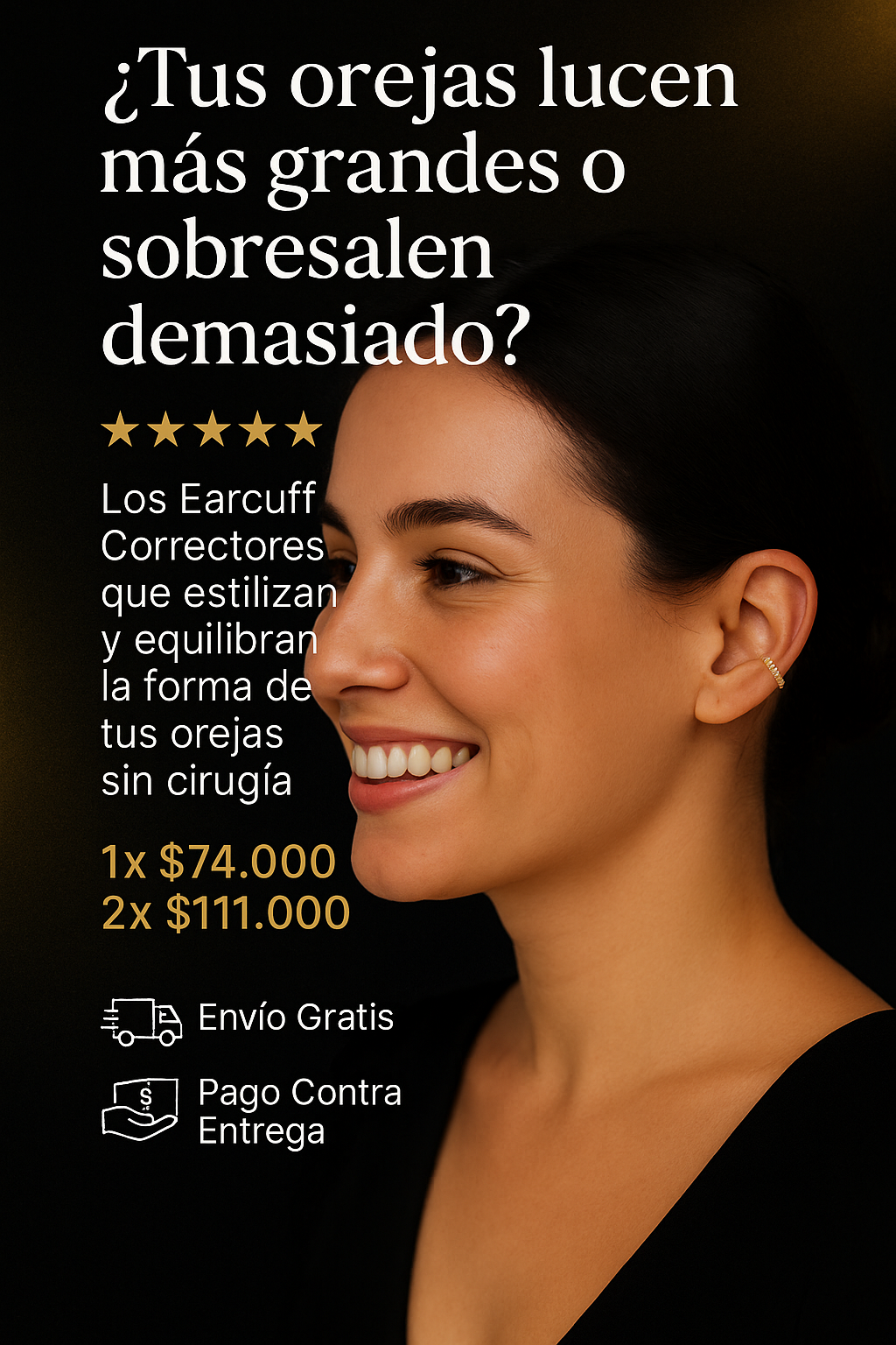 CORRECTOR OREJAS EACUFF - Un cambio de apariencia sin cirugías!