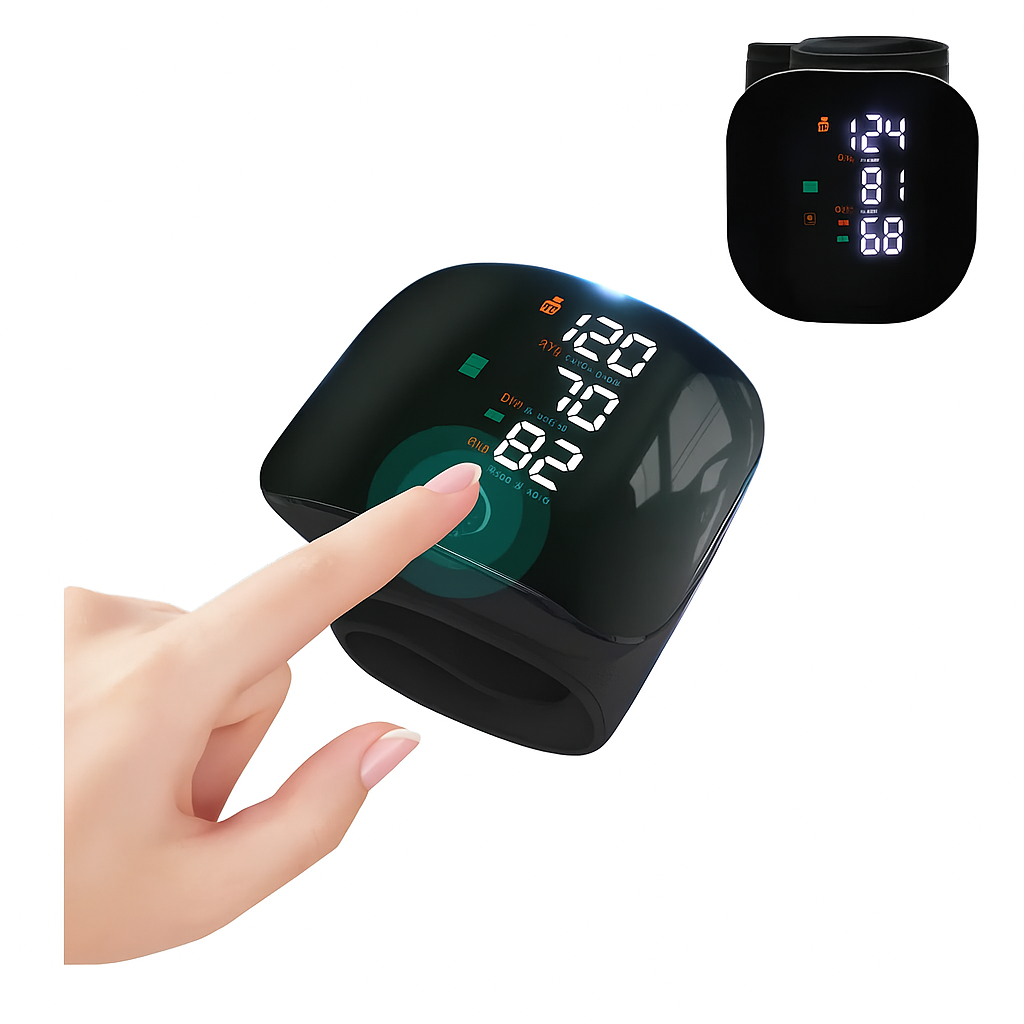 Controla tu tensión al instante: Tensiómetro Digital de Muñeca Recargable