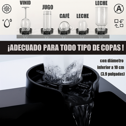 Tu Asistente Express para Copas Impecables: Limpieza sin Esfuerzo en Segundos