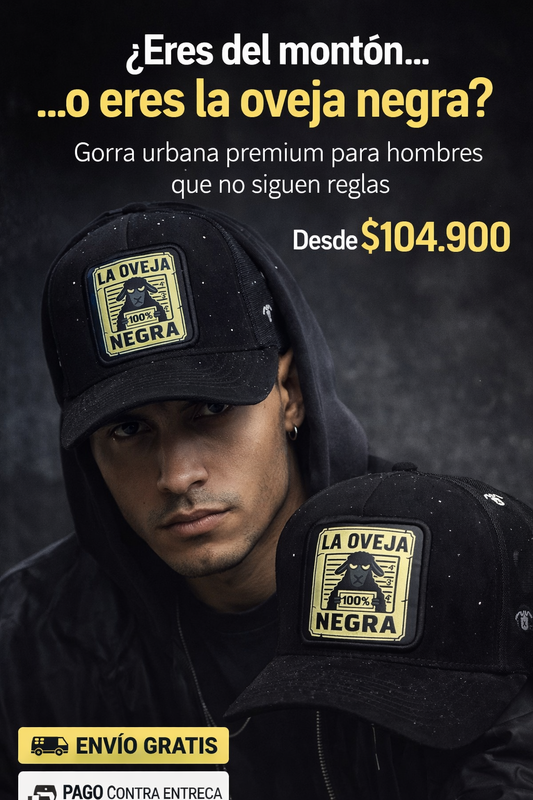 Gorra Oveja Negra - Un flow diferente para tí!