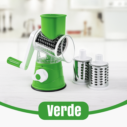 Rallador 3 en 1 — Cocina más rápido, fácil y con cortes perfectos
