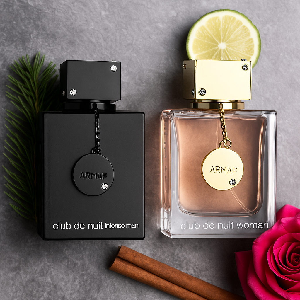 Dúo de Perfumes Club de Nuit – Para Él y Para Ella, la pareja perfecta