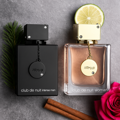 Dúo de Perfumes Club de Nuit – Para Él y Para Ella, la pareja perfecta