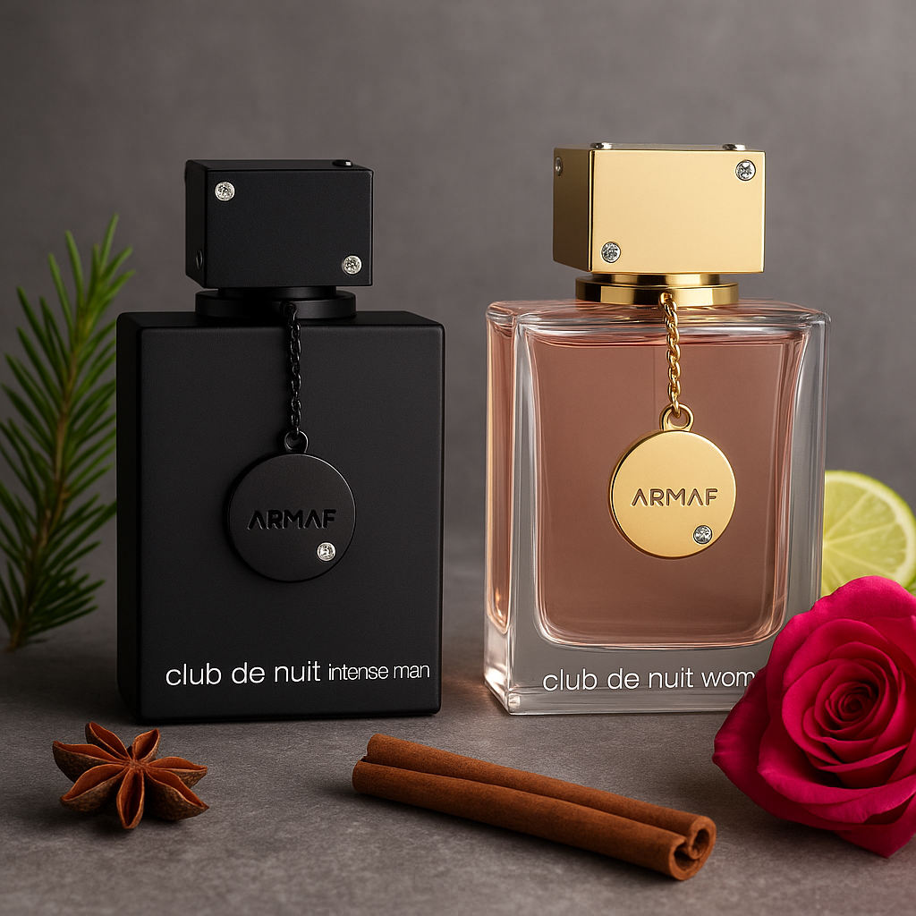 Dúo de Perfumes Club de Nuit – Para Él y Para Ella, la pareja perfecta