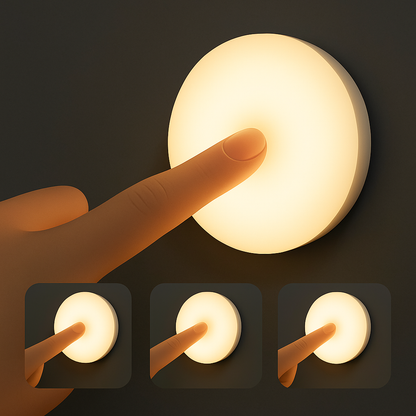 Luz Nocturna Inteligente con Sensor – Iluminación Automática, Sin Esfuerzo y Sin Cables