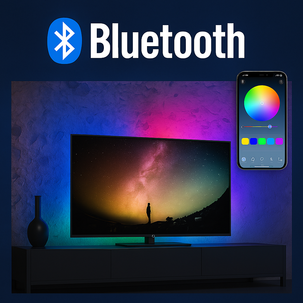 Tira LED RGB de 5 m – Ilumina tu espacio con estilo, color y ahorro energético 🌈