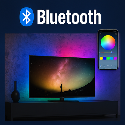Tira LED RGB de 5 m – Ilumina tu espacio con estilo, color y ahorro energético 🌈