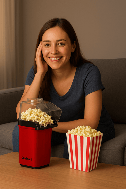 Nueva Crispetera: ¡Palomitas saludables en menos de 3 minutos