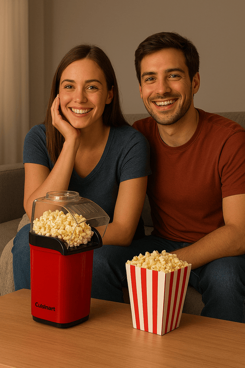 Nueva Crispetera: ¡Palomitas saludables en menos de 3 minutos