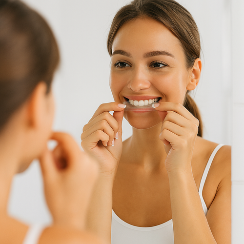 TIRAS BLANQUEADORAS DENTALES: Sonrisa ultra blanca en solo 30 minutos (sin peróxido)