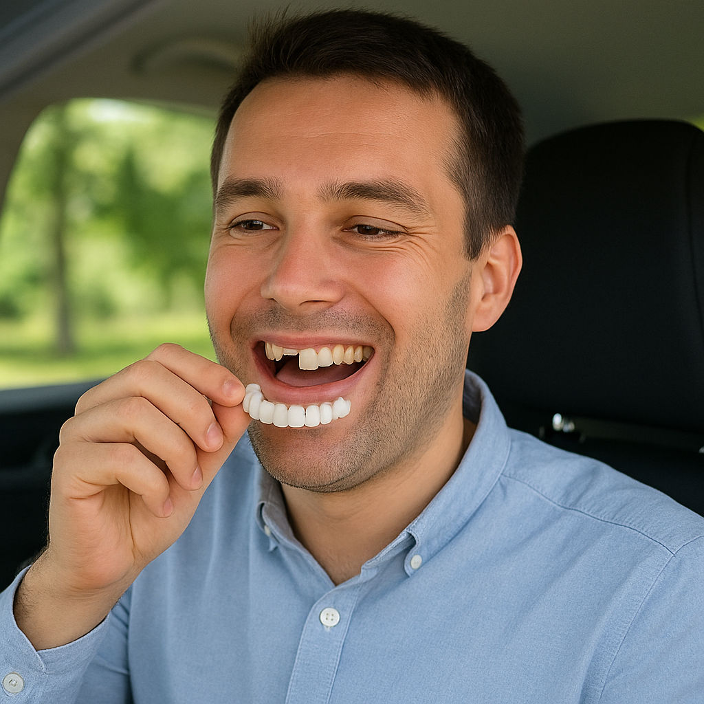 CARILLAS DENTALES REMOVIBLES | Para una sonrisa perfecta al instante, sin tratamientos.