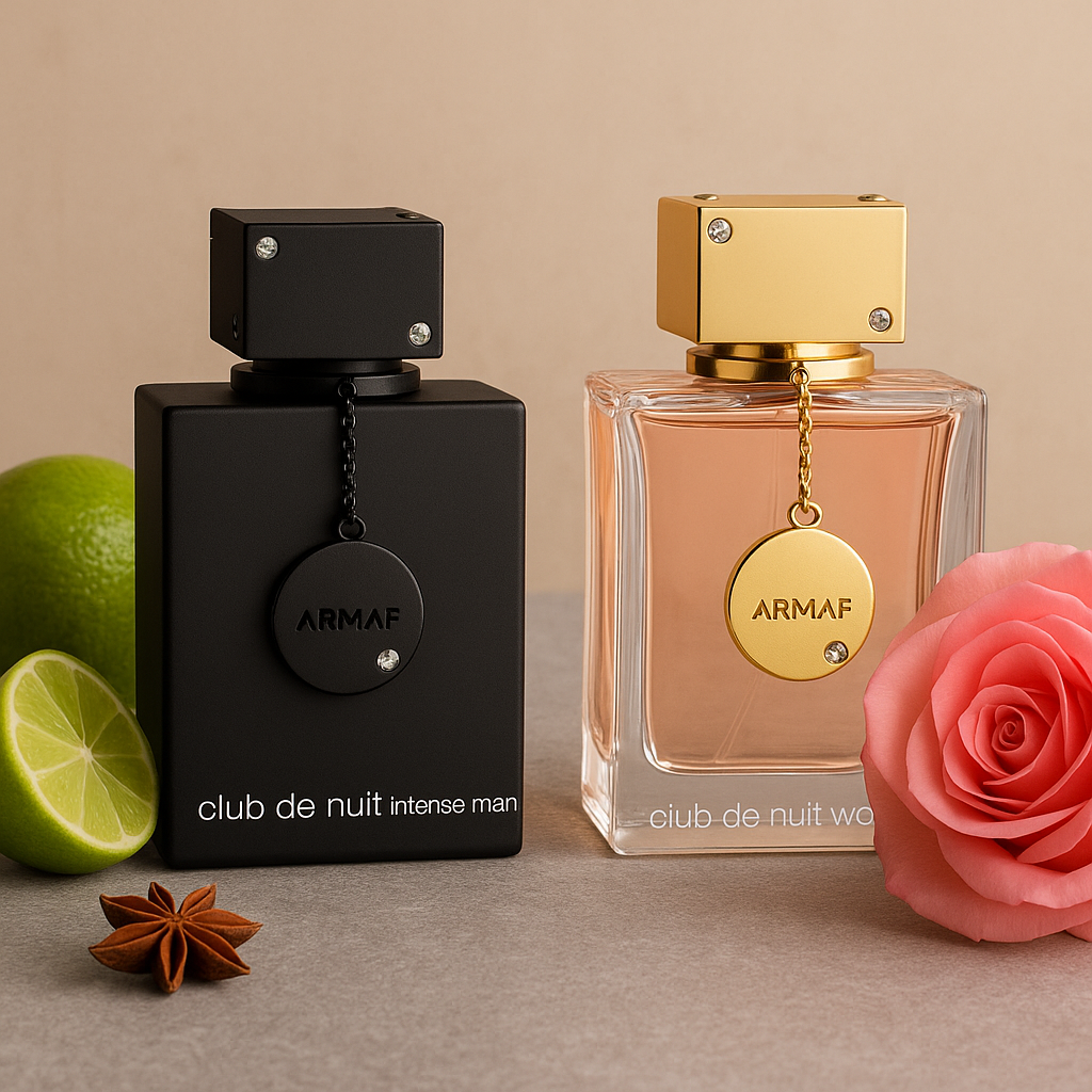 Dúo de Perfumes Club de Nuit – Para Él y Para Ella, la pareja perfecta