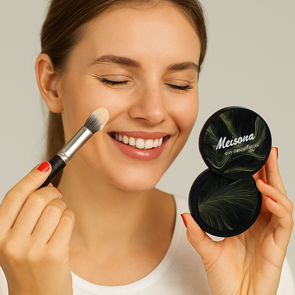 Base de Maquillaje 2 en 1: Cobertura impecable y adiós a las ojeras visibles