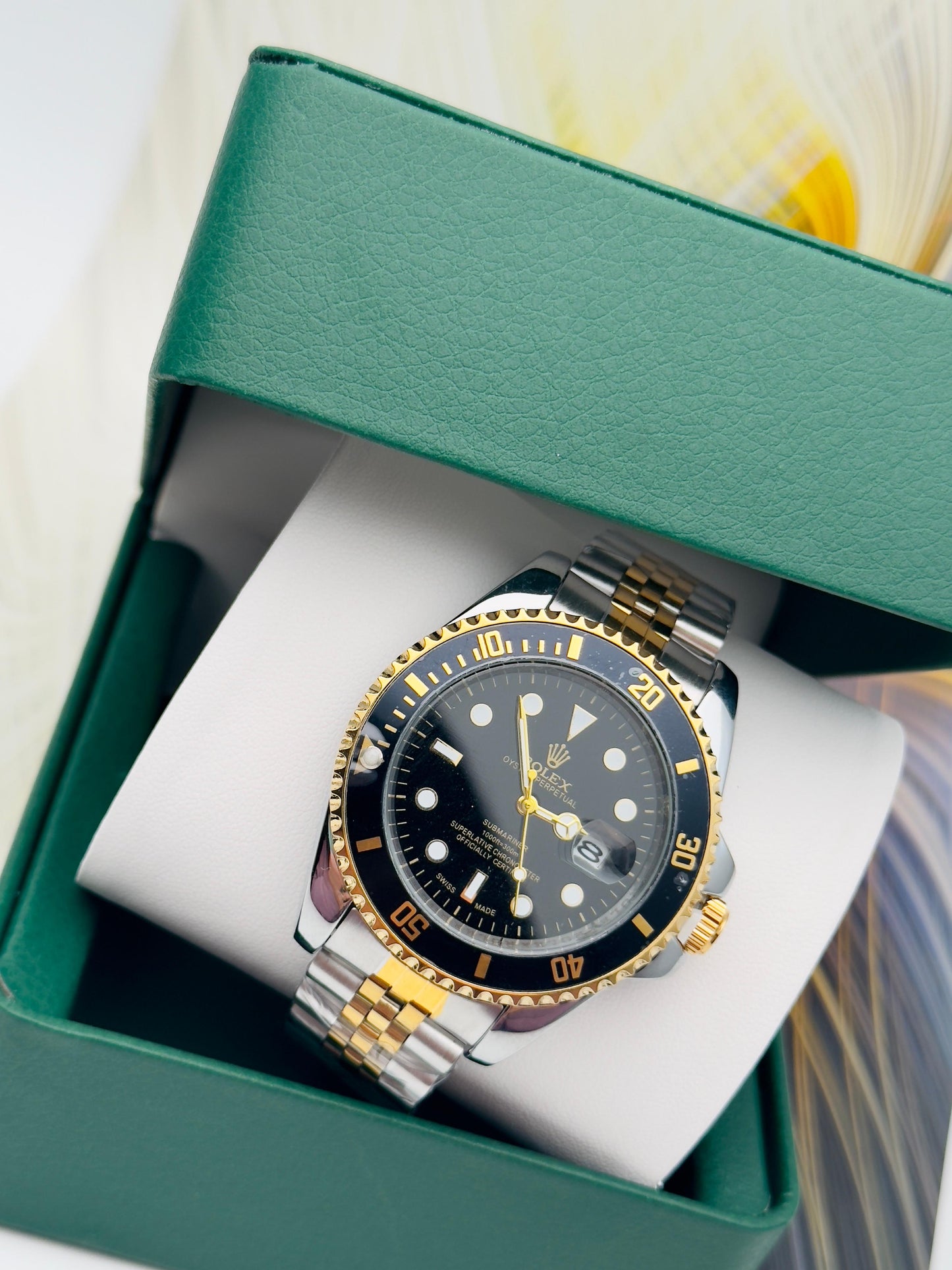 Reloj de Lujo Estilo Submariner – Elegancia, Resistencia y Estilo en Cada Momento