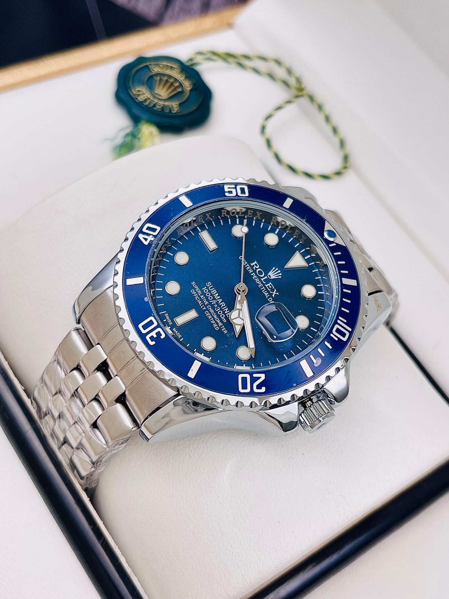 Reloj de Lujo Estilo Submariner – Elegancia, Resistencia y Estilo en Cada Momento