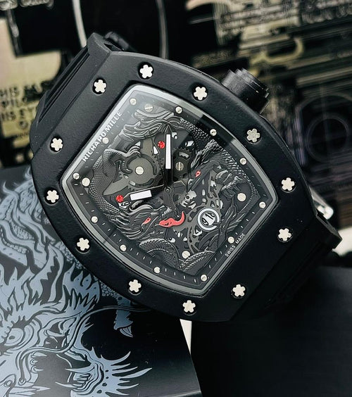 La excentricidad y elegancia en un reloj: Nuevo Richard Mille New Dragon.
