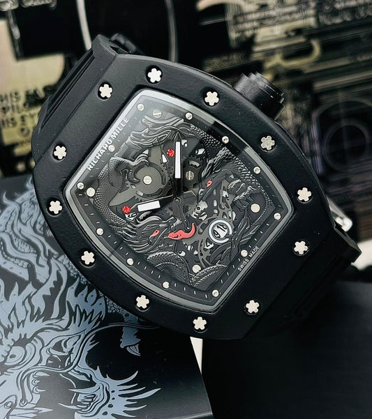 La excentricidad y elegancia en un reloj: Nuevo Richard Mille New Dragon.