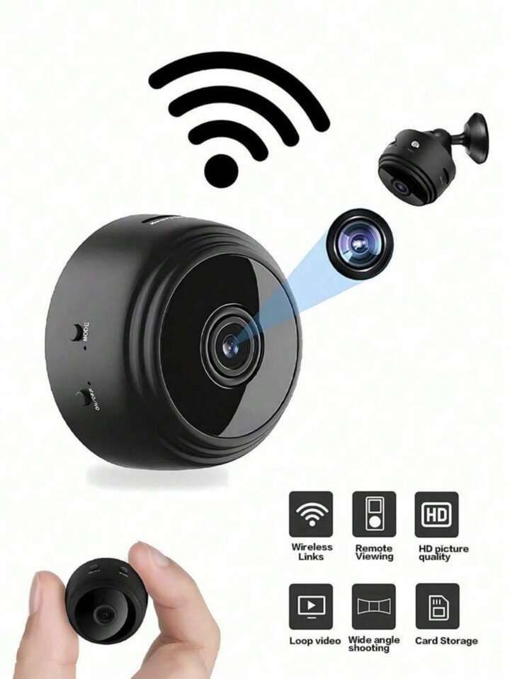 Mini Cámara A9: Seguridad 24/7 en la palma de tu mano