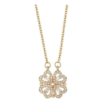 Collar “Corazón Trébol - Claridad + emoción"