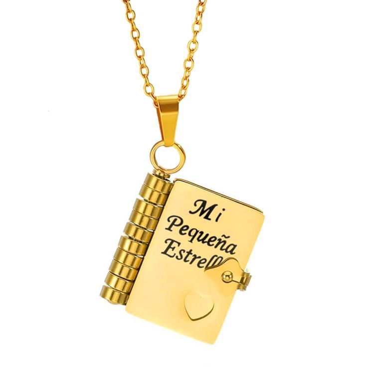 Collar “Mi Pequeña Estrella” — El Regalo Que Guarda Tus Palabras Para Siempre ✨