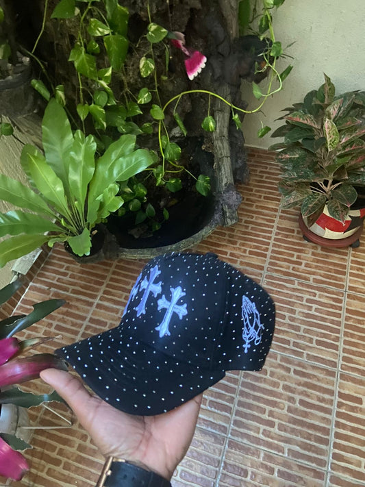 Gorra Tres cruces de Diamantes