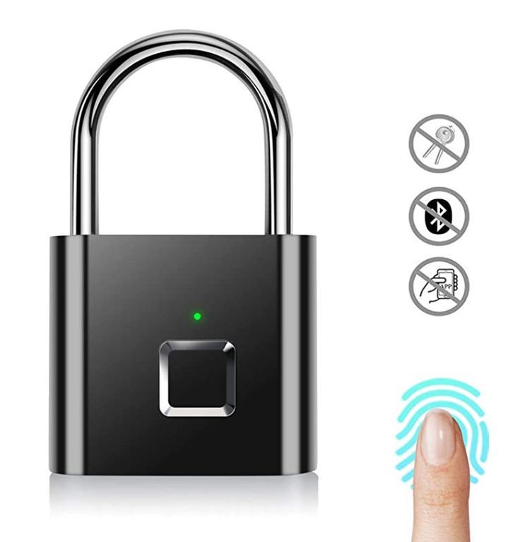 Candado Inteligente con Huella Digital – Seguridad sin llaves, sin claves, solo tu huella
