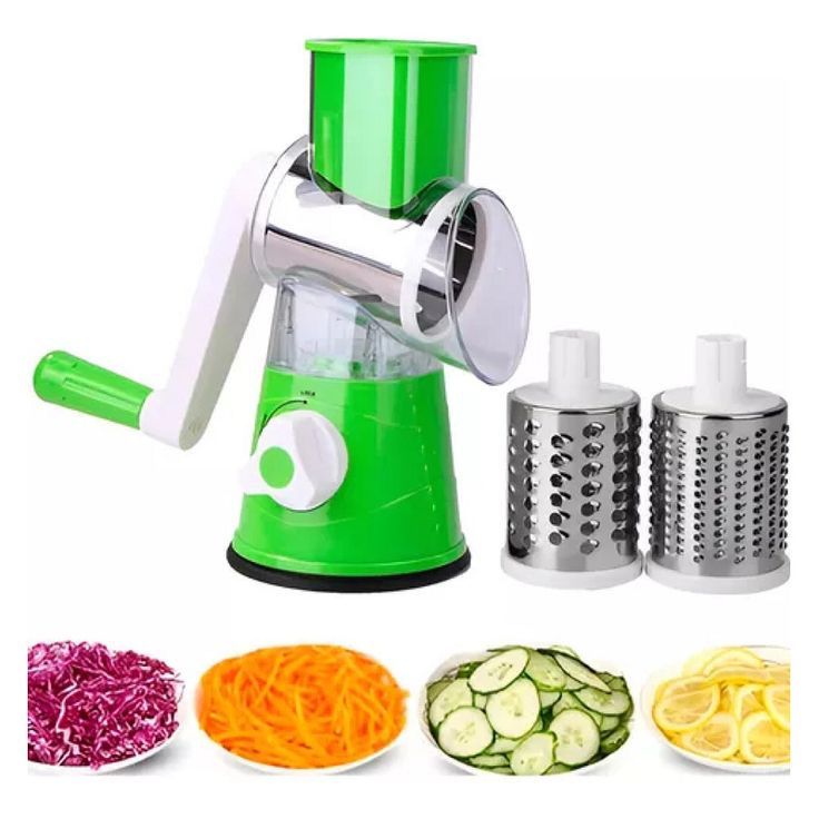 Rallador 3 en 1 — Cocina más rápido, fácil y con cortes perfectos